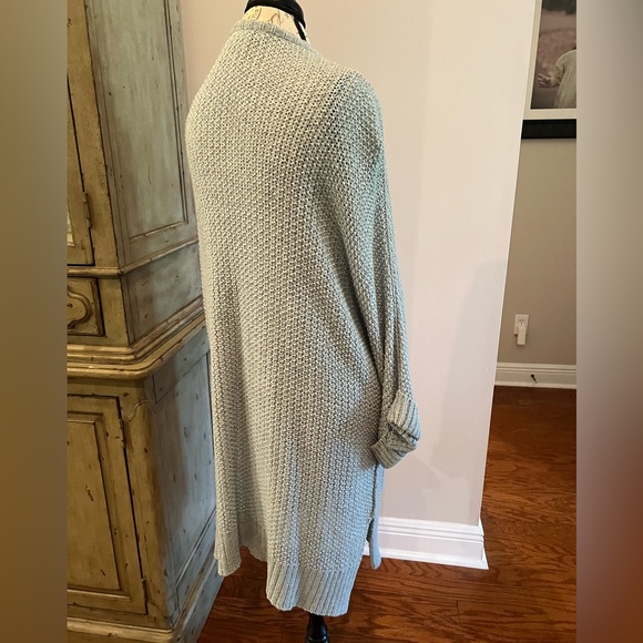 Light Blue Comfy Cardigan - Picture 2 of 3
